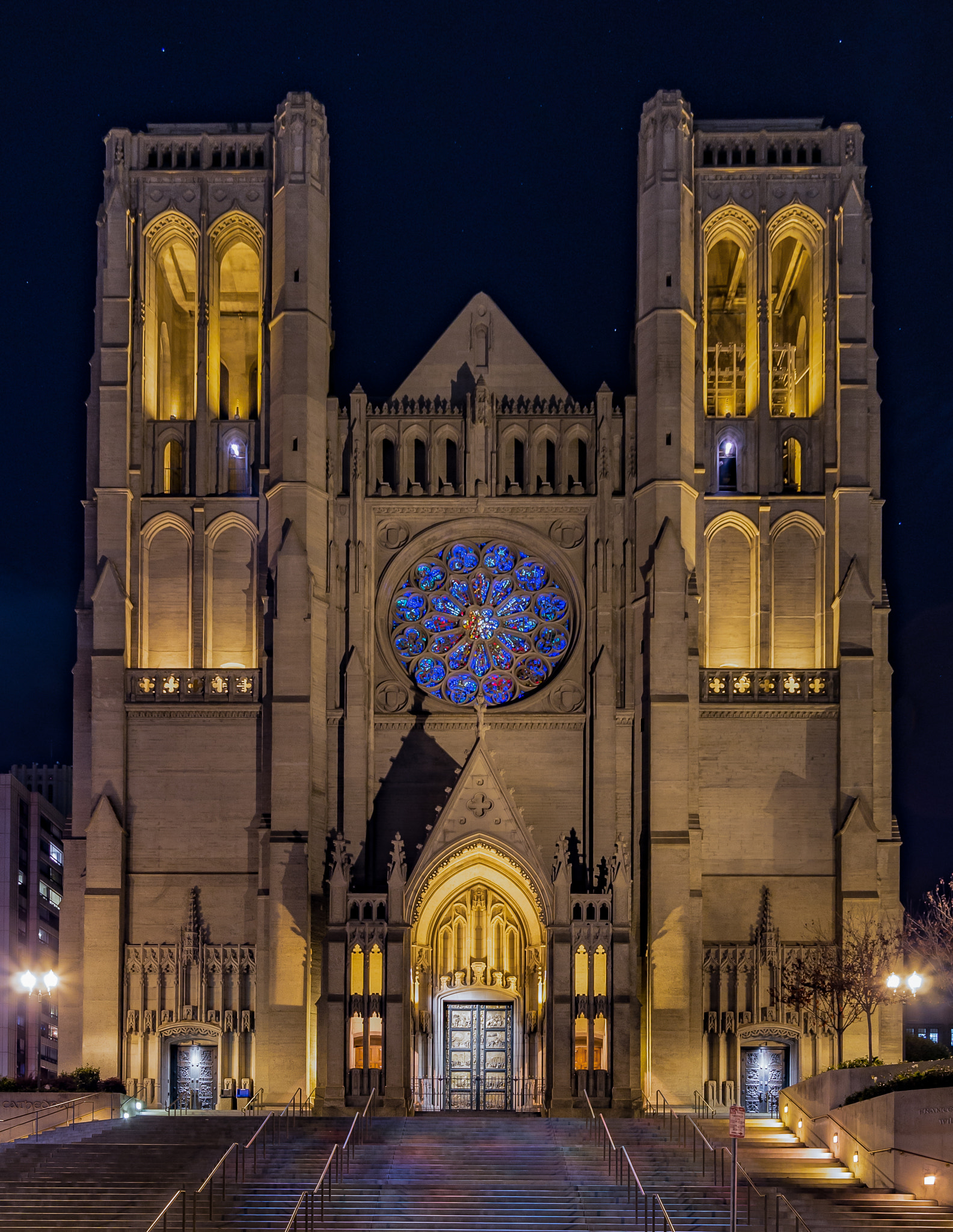 Pentax K-50 sample photo. Grace cathedral photography