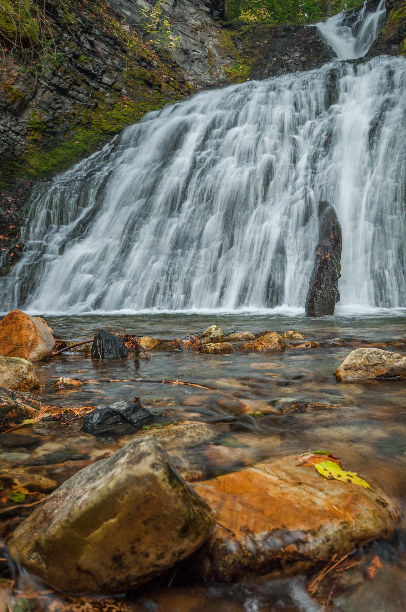 Nikon D5000 sample photo. Sweet creek falls in ne washington state. great little hidden gem. photography