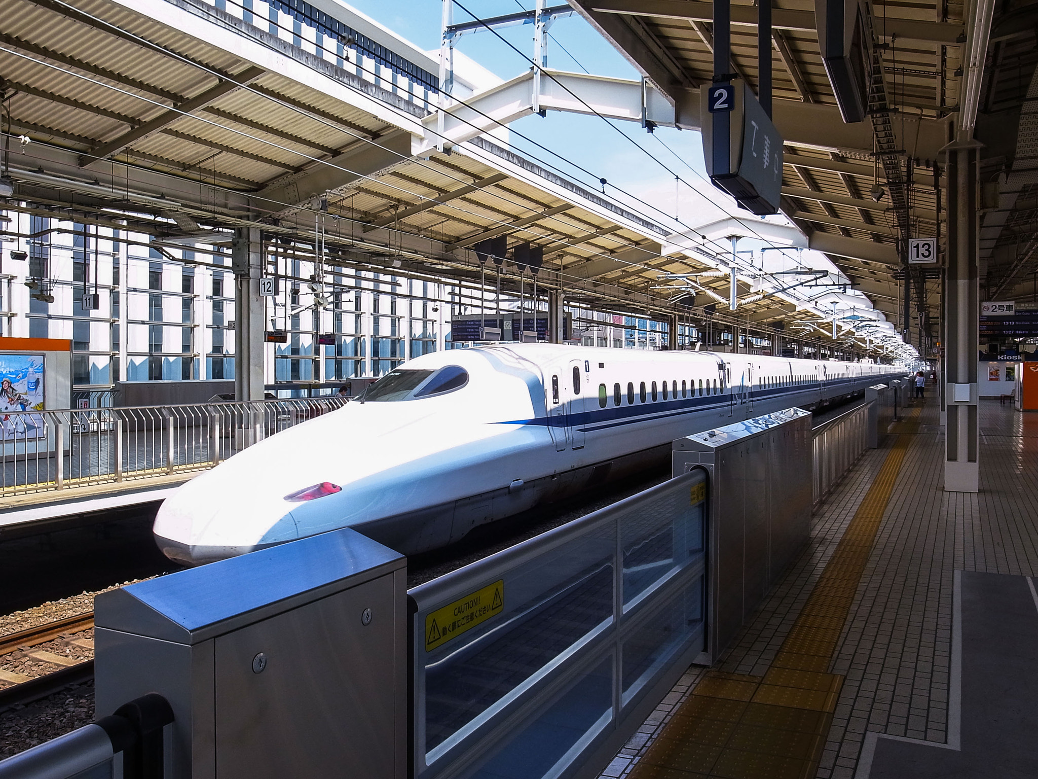 RICOH GR LENS sample photo. N700 shinkansen for tokyo photography