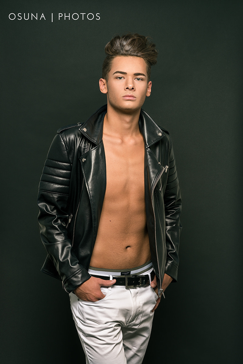 Nikon D800E + Nikon AF-S Nikkor 85mm F1.8G sample photo. Leather jacket photography