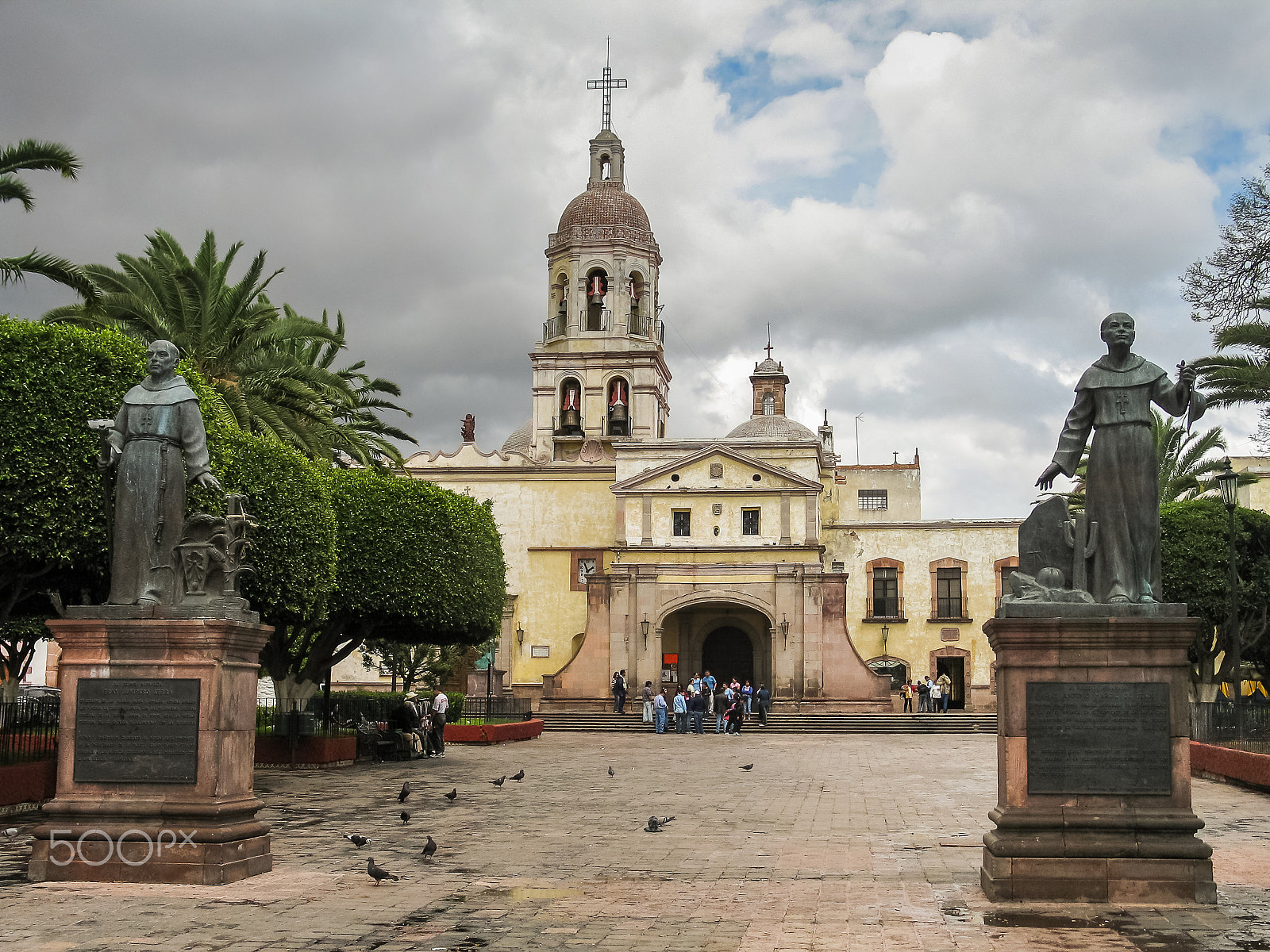 Canon POWERSHOT G6 sample photo. Franciscan monastery in queretaro photography