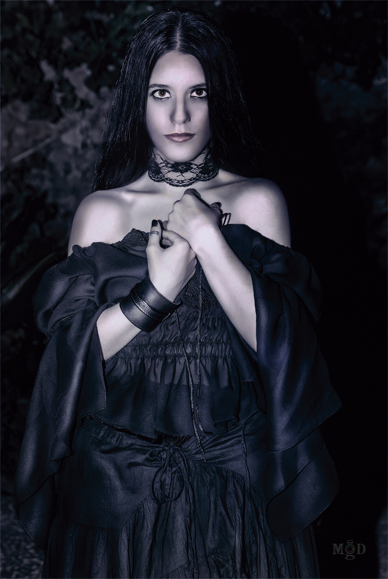 Sigma 24-70mm F2.8 EX DG HSM sample photo. Dark beauty photography