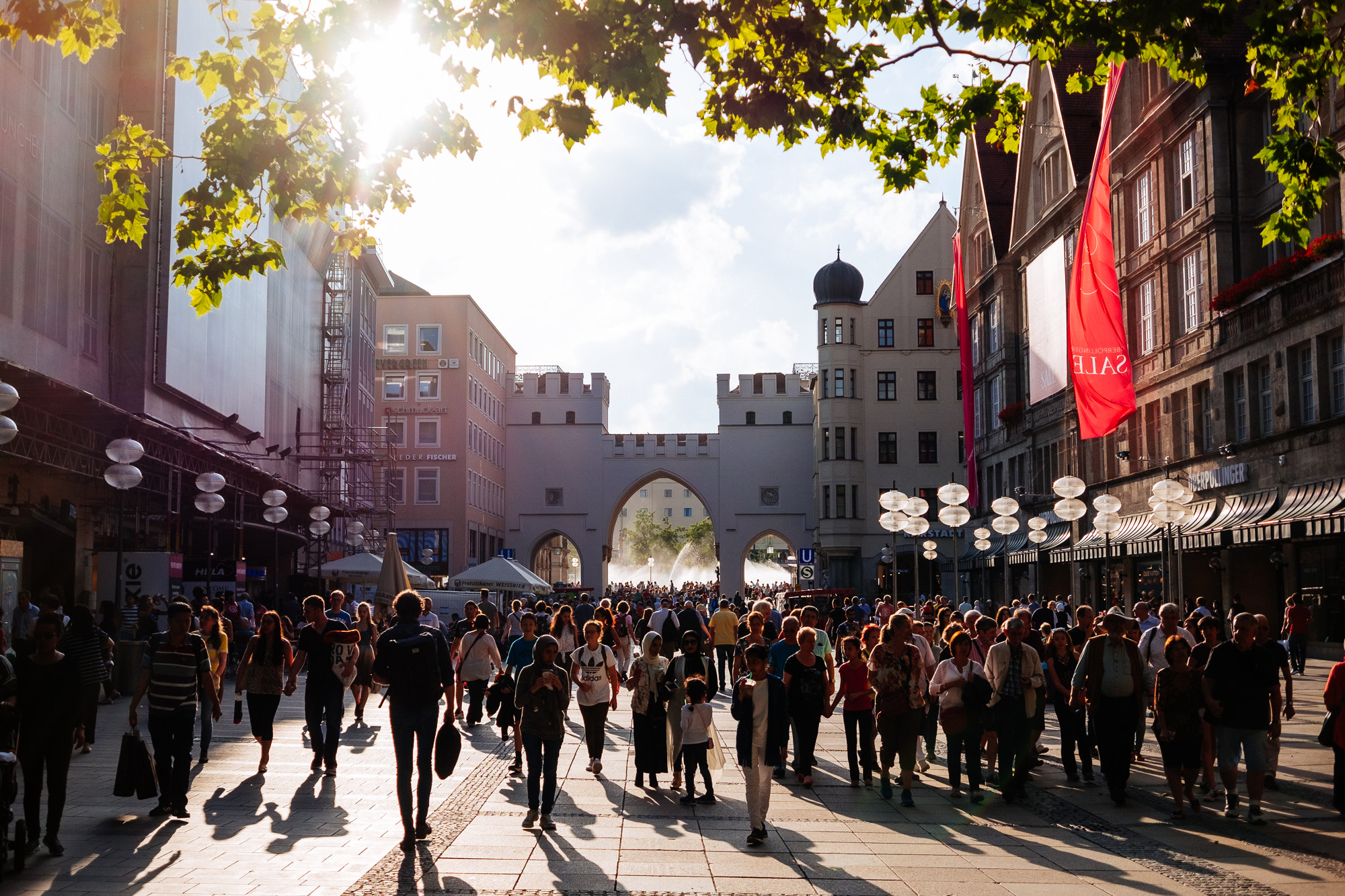 Fujifilm X-E2S sample photo. Summertime in munich photography