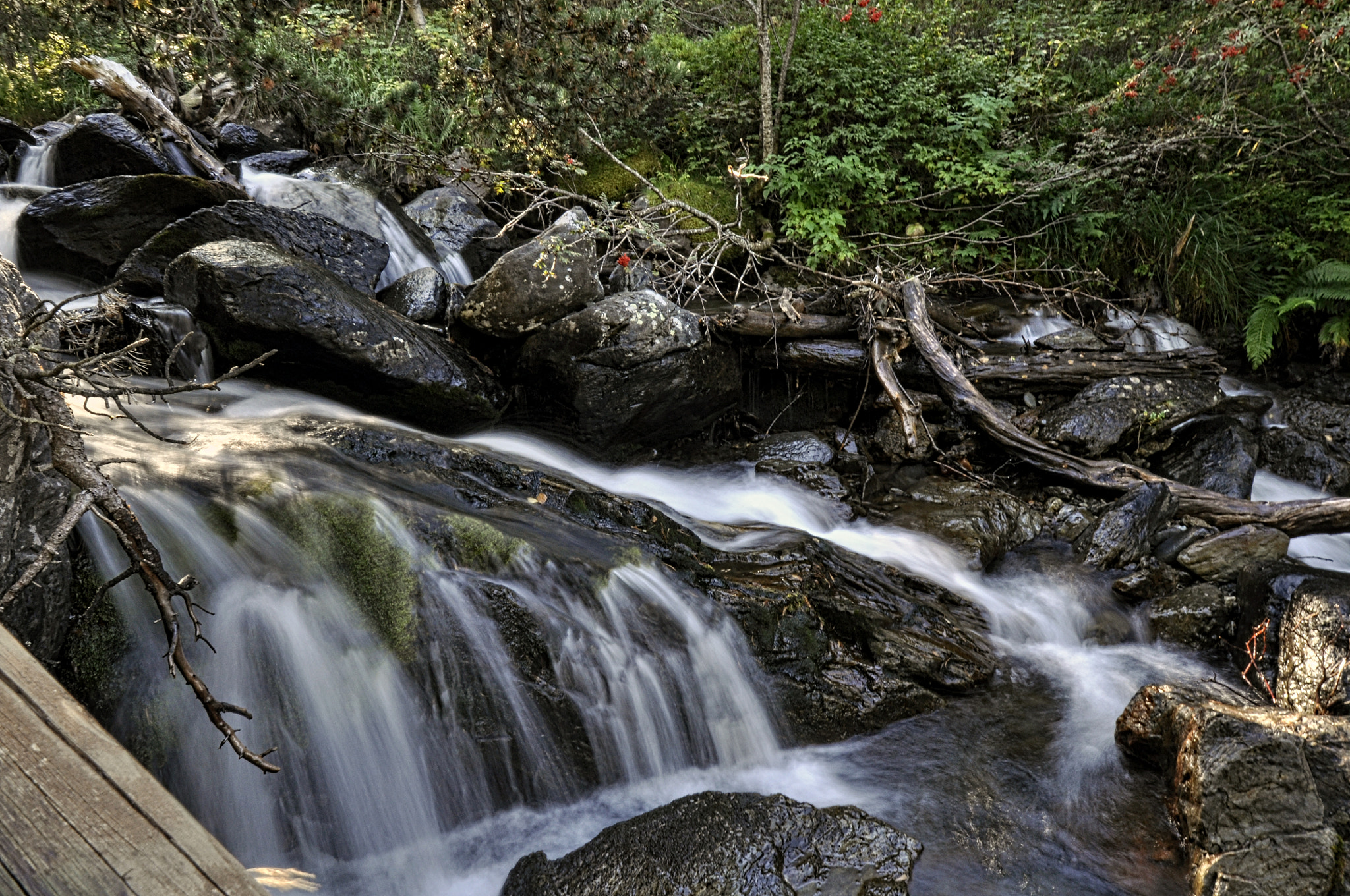 Nikon D5000 sample photo. Waterfall photography