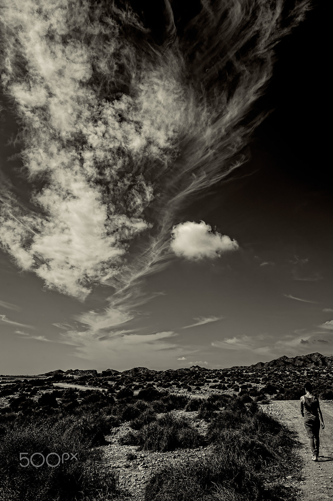Nikon Df sample photo. Paseo por las nubes photography