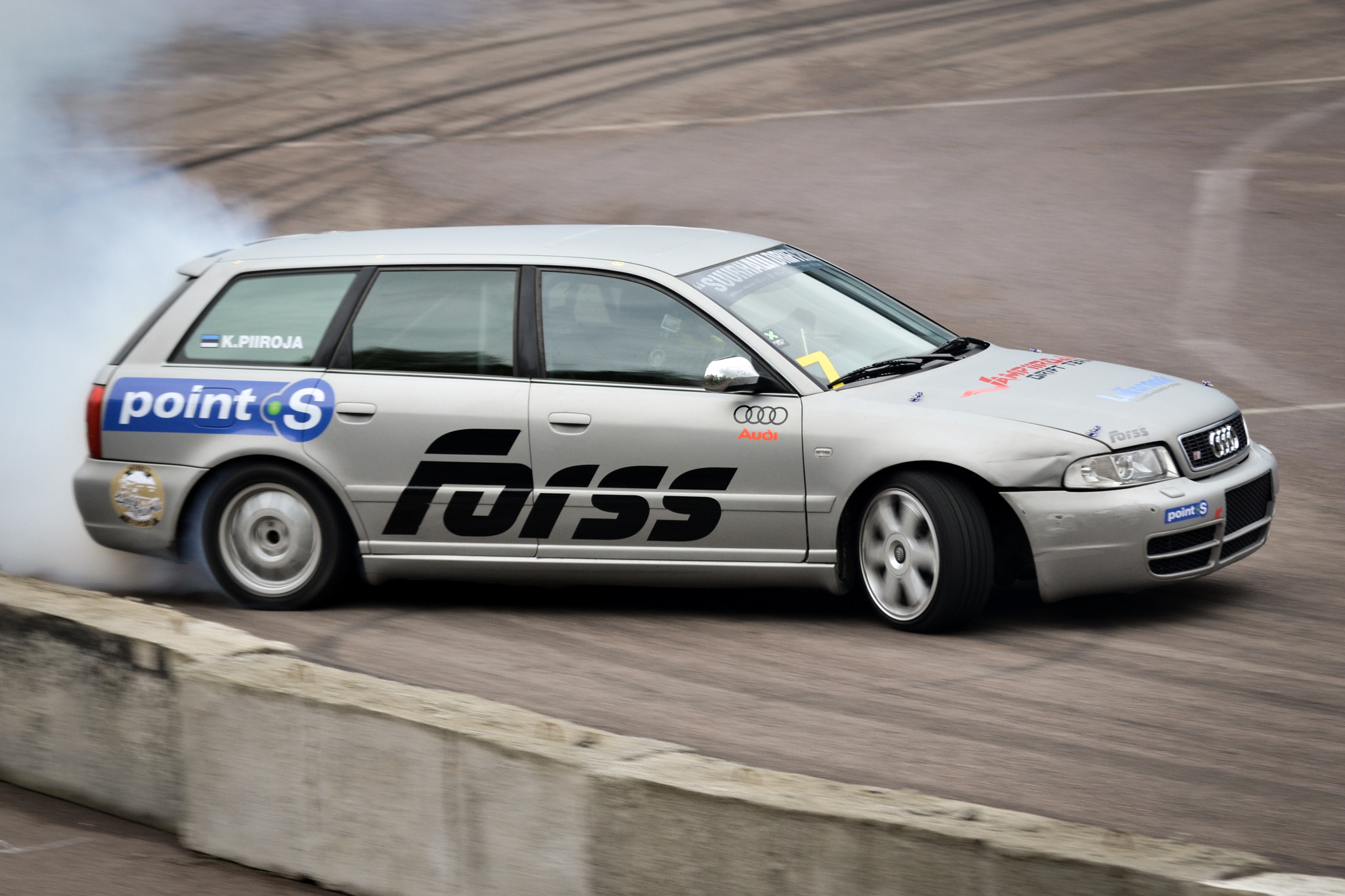 Nikon D3100 sample photo. Audi drift photography