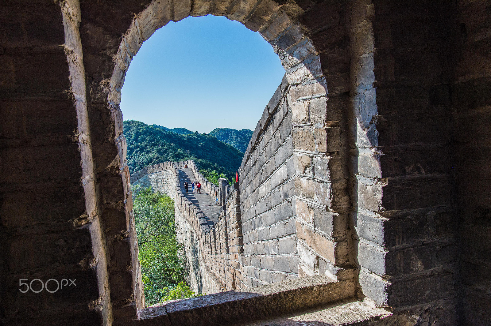 Nikon AF-S Nikkor 24-70mm F2.8E ED VR sample photo. The great wall of china photography