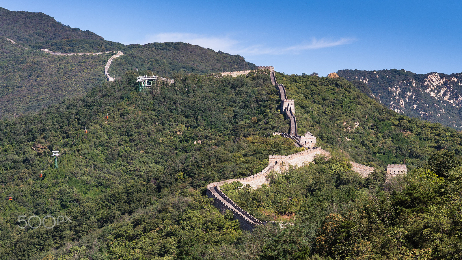 Nikon AF-S Nikkor 24-70mm F2.8E ED VR sample photo. The great wall of china photography