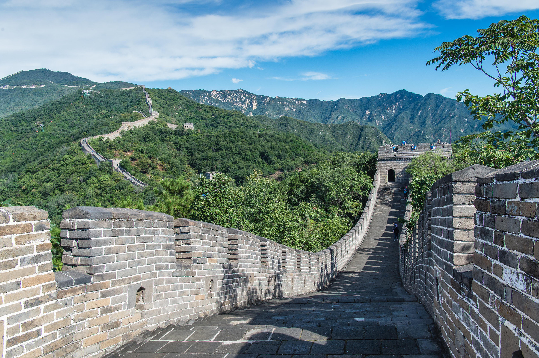 Nikon AF-S Nikkor 24-70mm F2.8E ED VR sample photo. The great wall of china photography