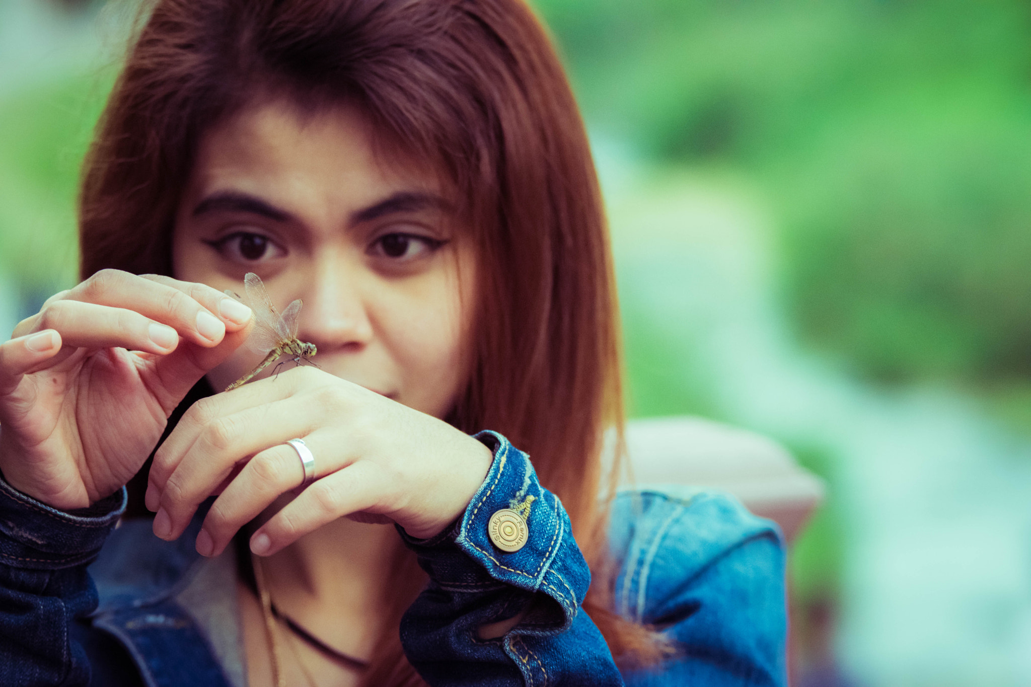 Sigma 70-200mm F2.8 EX DG OS HSM sample photo. The dragon lady and the dragonfly  photography
