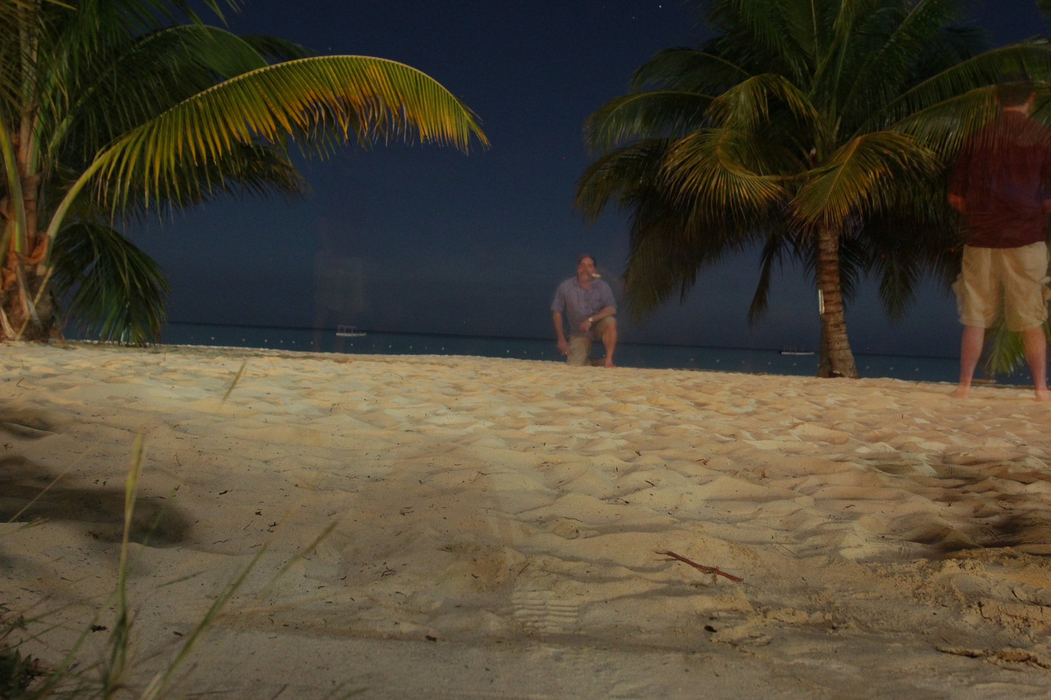 Canon EOS 100D (EOS Rebel SL1 / EOS Kiss X7) + Canon EF 17-40mm F4L USM sample photo. Charela beach at night photography