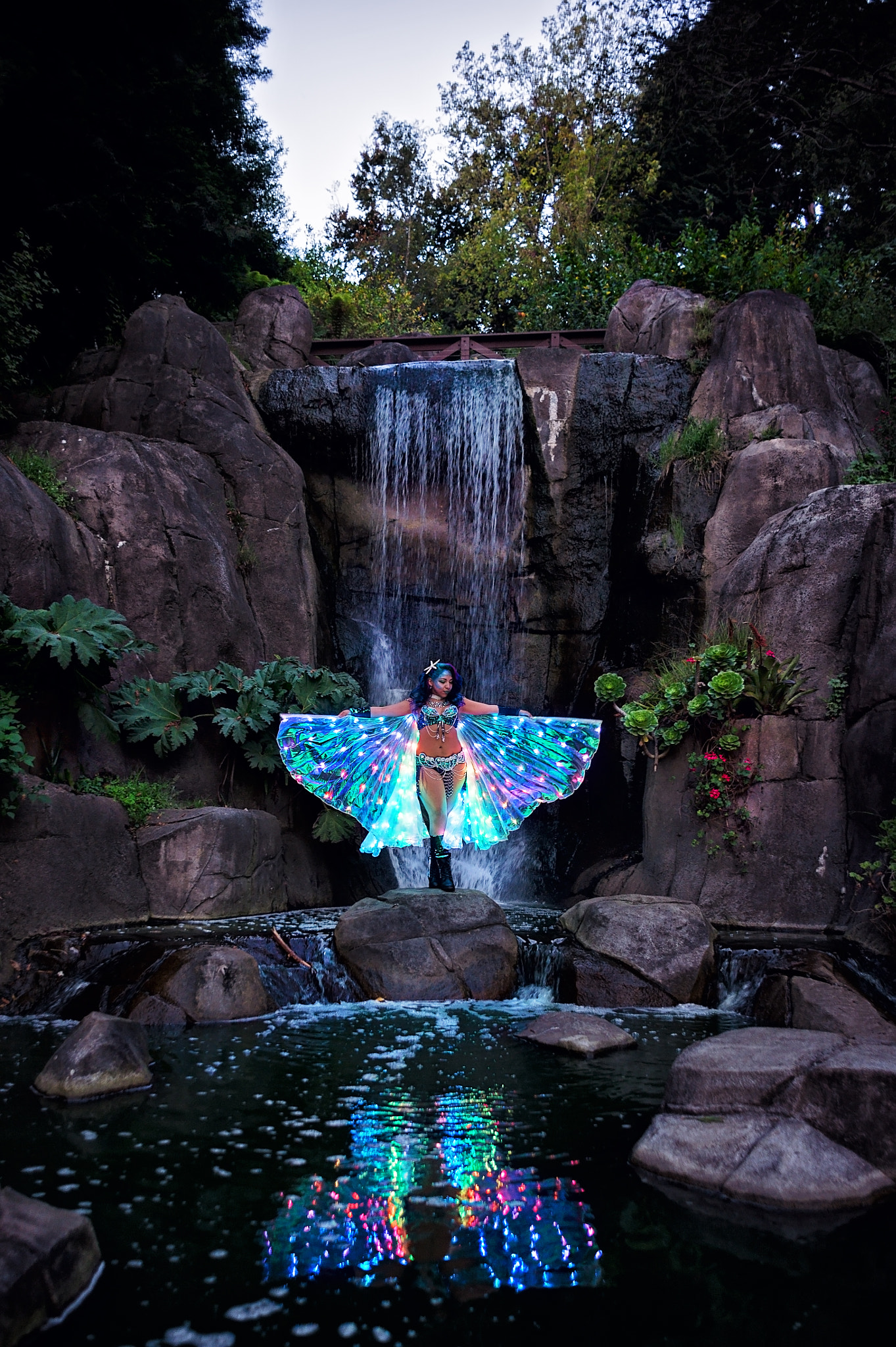 Nikon Df sample photo. Rainbow fairy photography