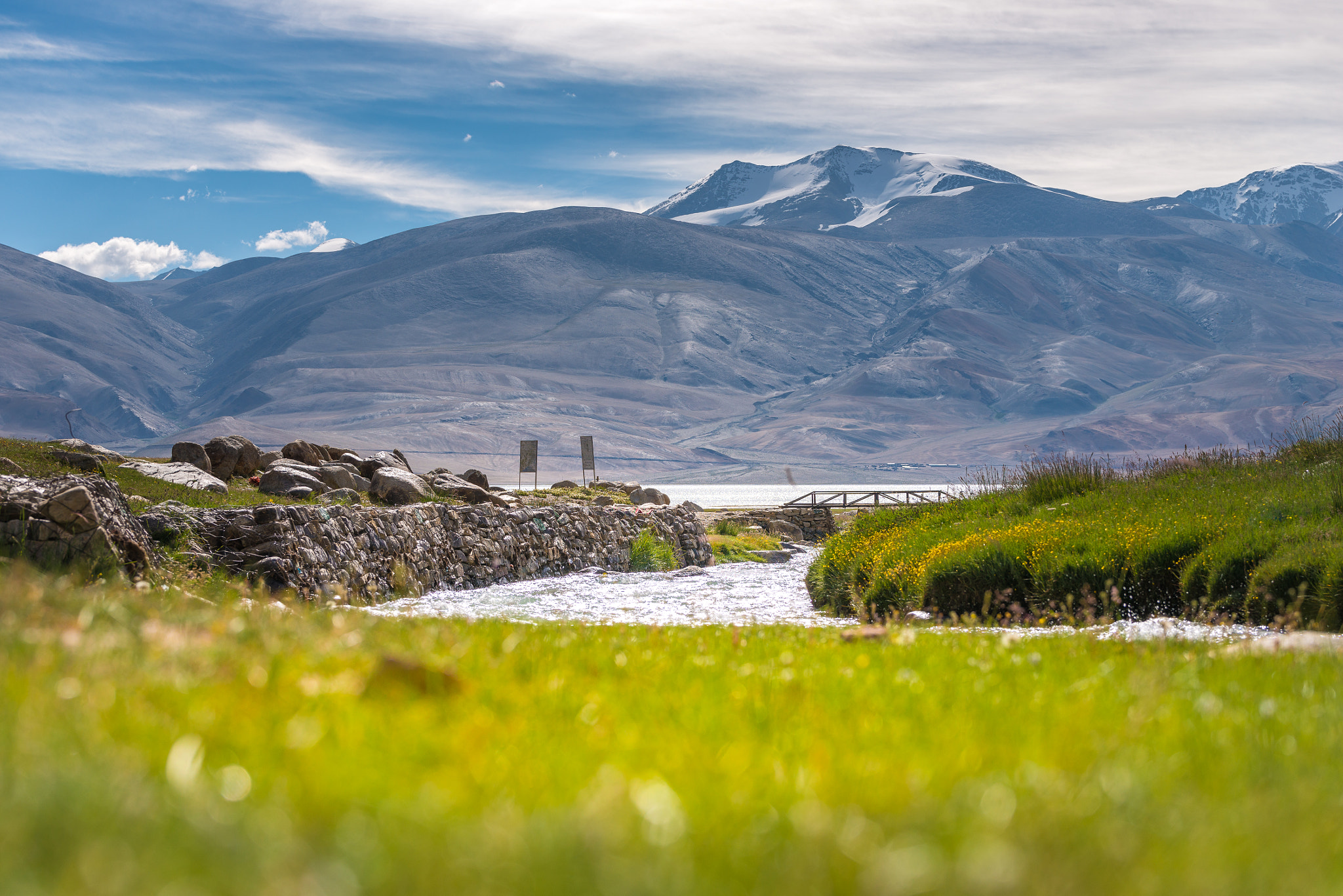 Tamron SP 70-200mm F2.8 Di VC USD sample photo. Tso moriri lake in ladakh photography