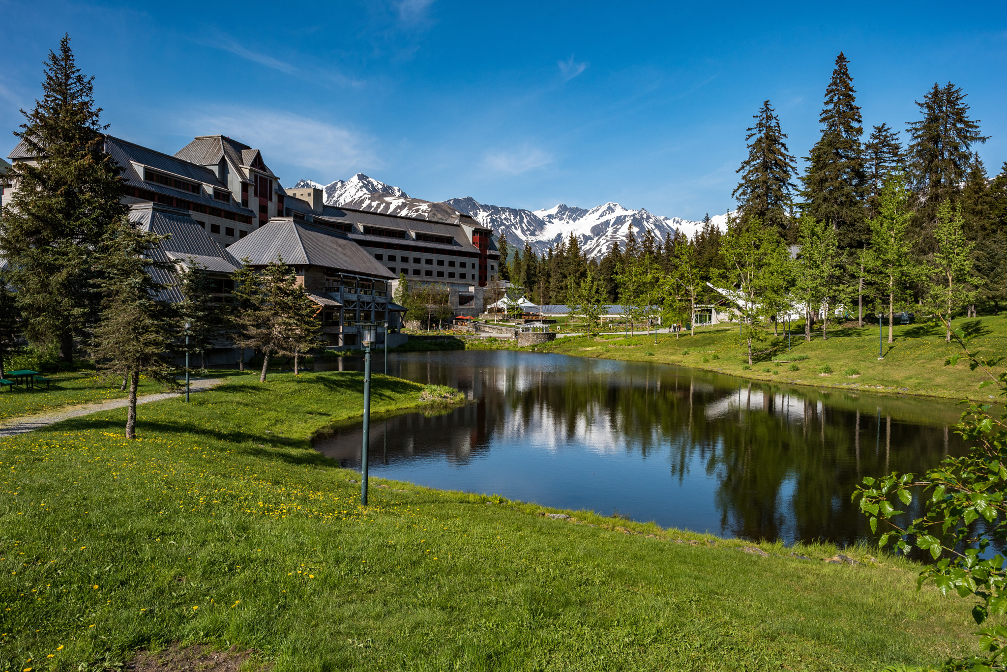 Nikon D750 sample photo. Hotel alyeska  photography