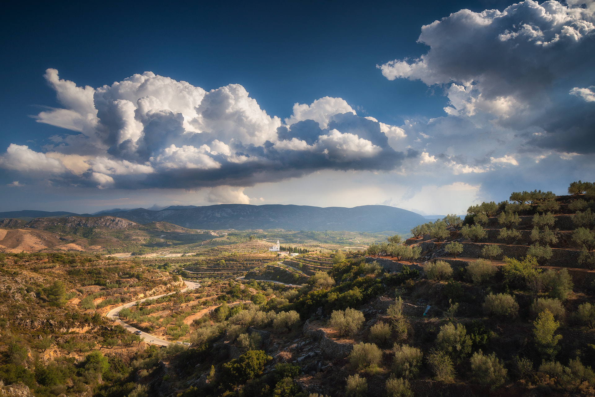 Nikon D800E + Sigma 24-105mm F4 DG OS HSM Art sample photo. Storm over l'orxa photography