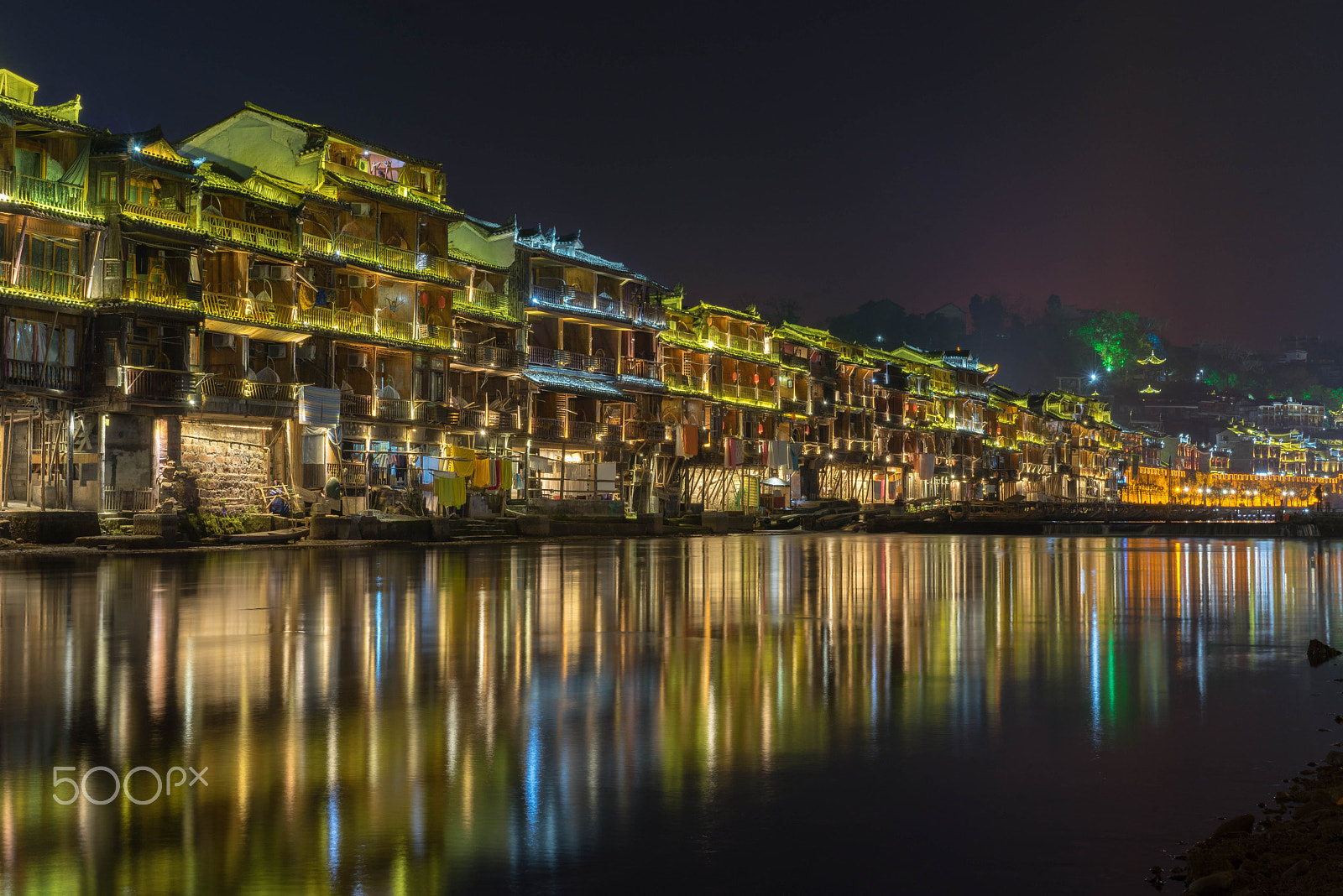 Sony MODEL-NAME + Sony Sonnar T* FE 55mm F1.8 ZA sample photo. Fenghuang ancient town photography