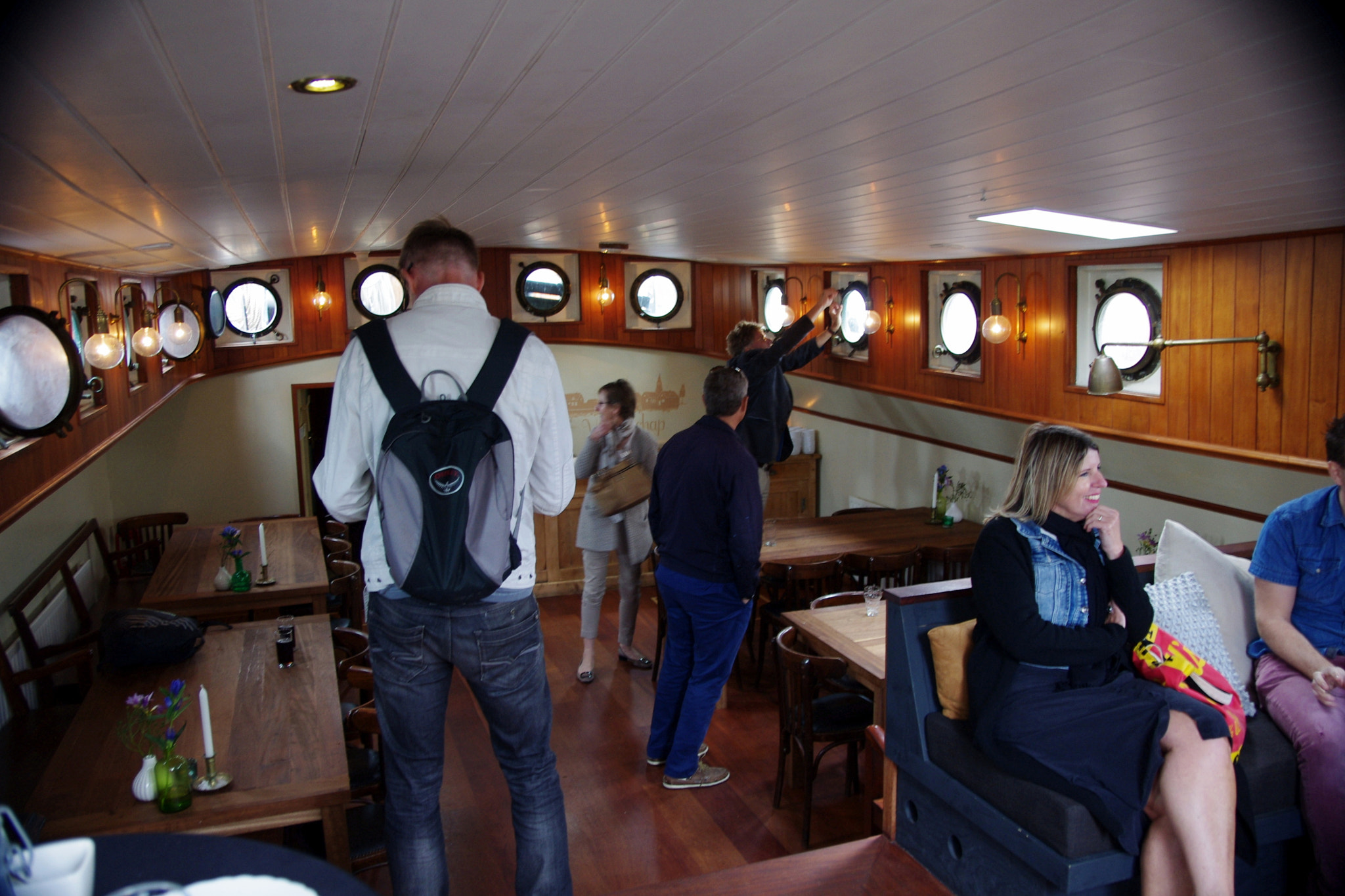 Pentax K-x sample photo. Boat trip to bataviawerf photography