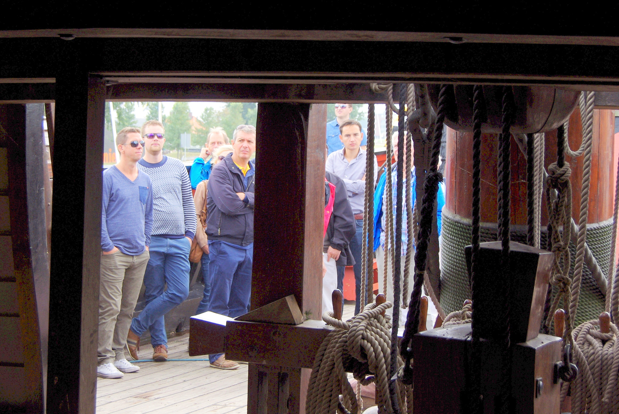 Pentax K-x sample photo. Boat trip to bataviawerf photography