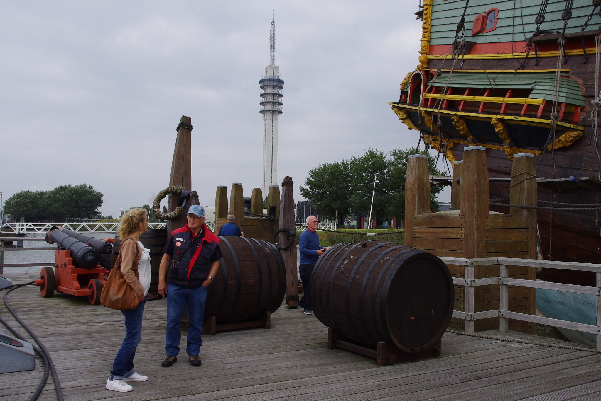 Pentax K-x sample photo. Boat trip to bataviawerf photography