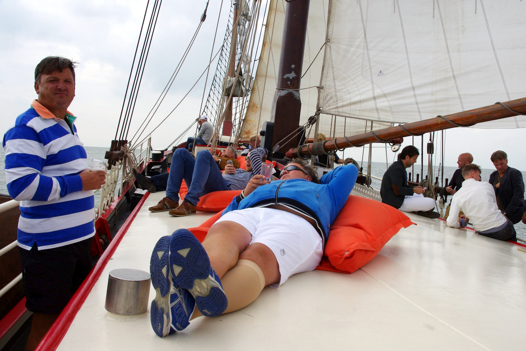 Pentax K-x sample photo. Boat trip to bataviawerf photography