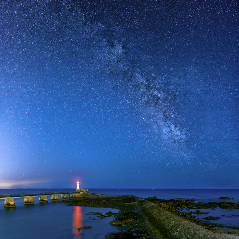 Nikon AF-S Nikkor 28-70mm F2.8 ED-IF sample photo. La chaume et la galaxie photography