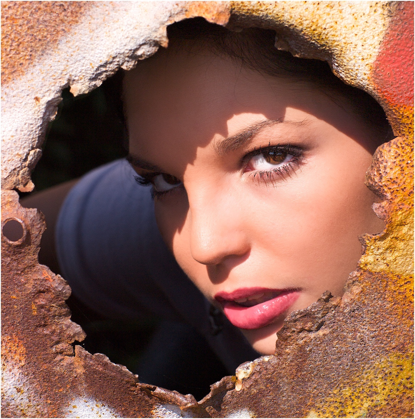 Pentax smc FA 50mm F1.4 sample photo. Sara in the hole photography
