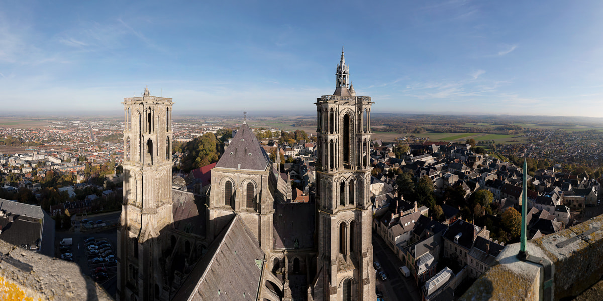 Leaf Aptus 75 sample photo. Vue de la cathédrale notre dame de laon photography