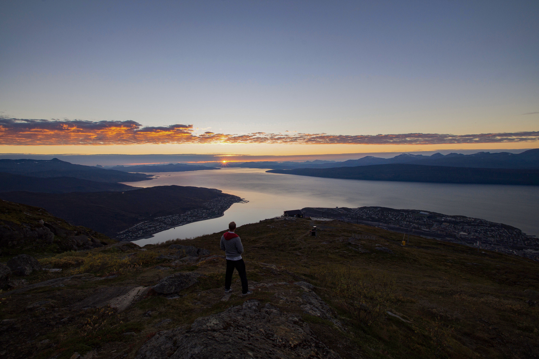 Sony SLT-A58 + DT 10-24mm F3.5-4.5 SAM sample photo. View of the ofotfjorden from the linken mountain. narvik. norway. photography