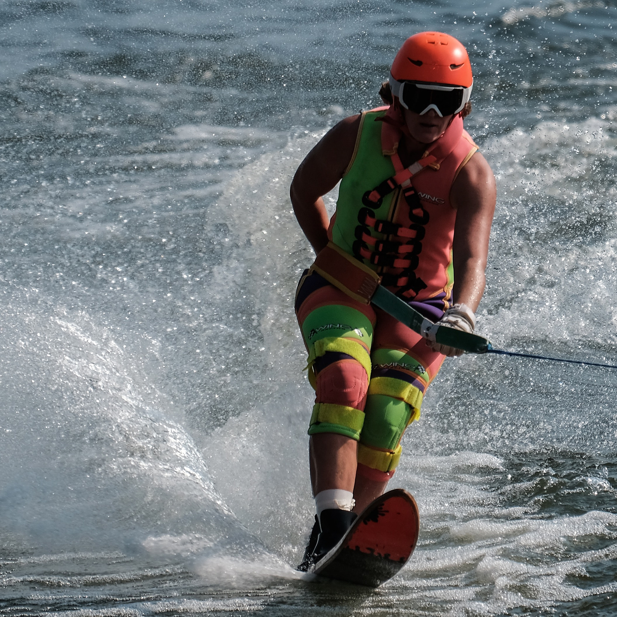 Fujifilm X-Pro2 + Fujifilm XF 55-200mm F3.5-4.8 R LM OIS sample photo. Waterski belgium photography