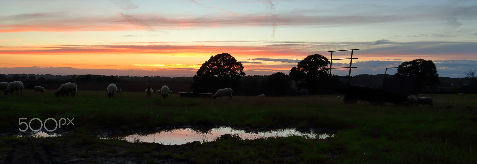 Canon EF-S 17-85mm F4-5.6 IS USM sample photo. Worcestershire sunset 10 photography