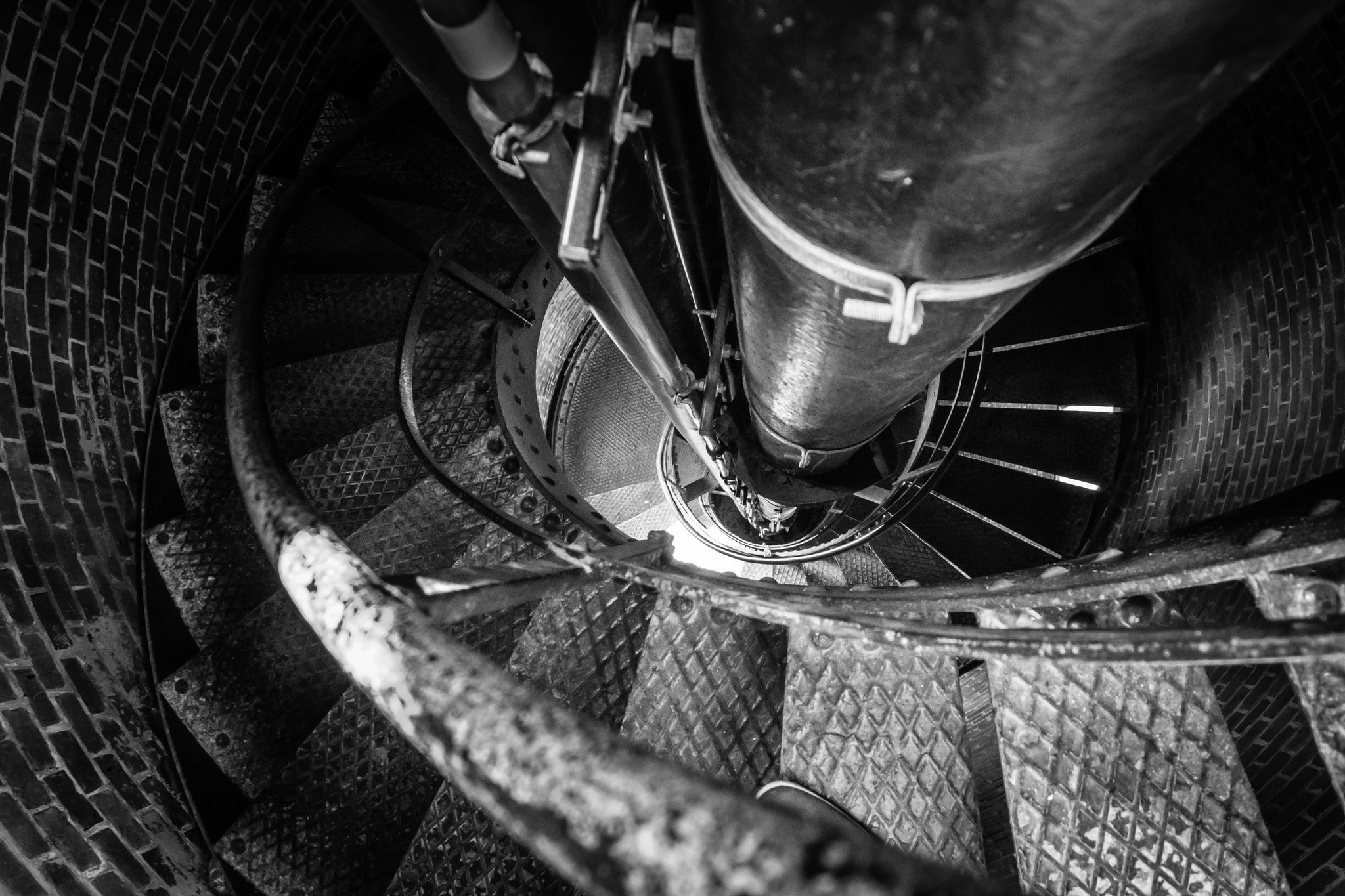 PENTAX RICOH IMAGING PENTAX MX-1 sample photo. Piping and stairs photography