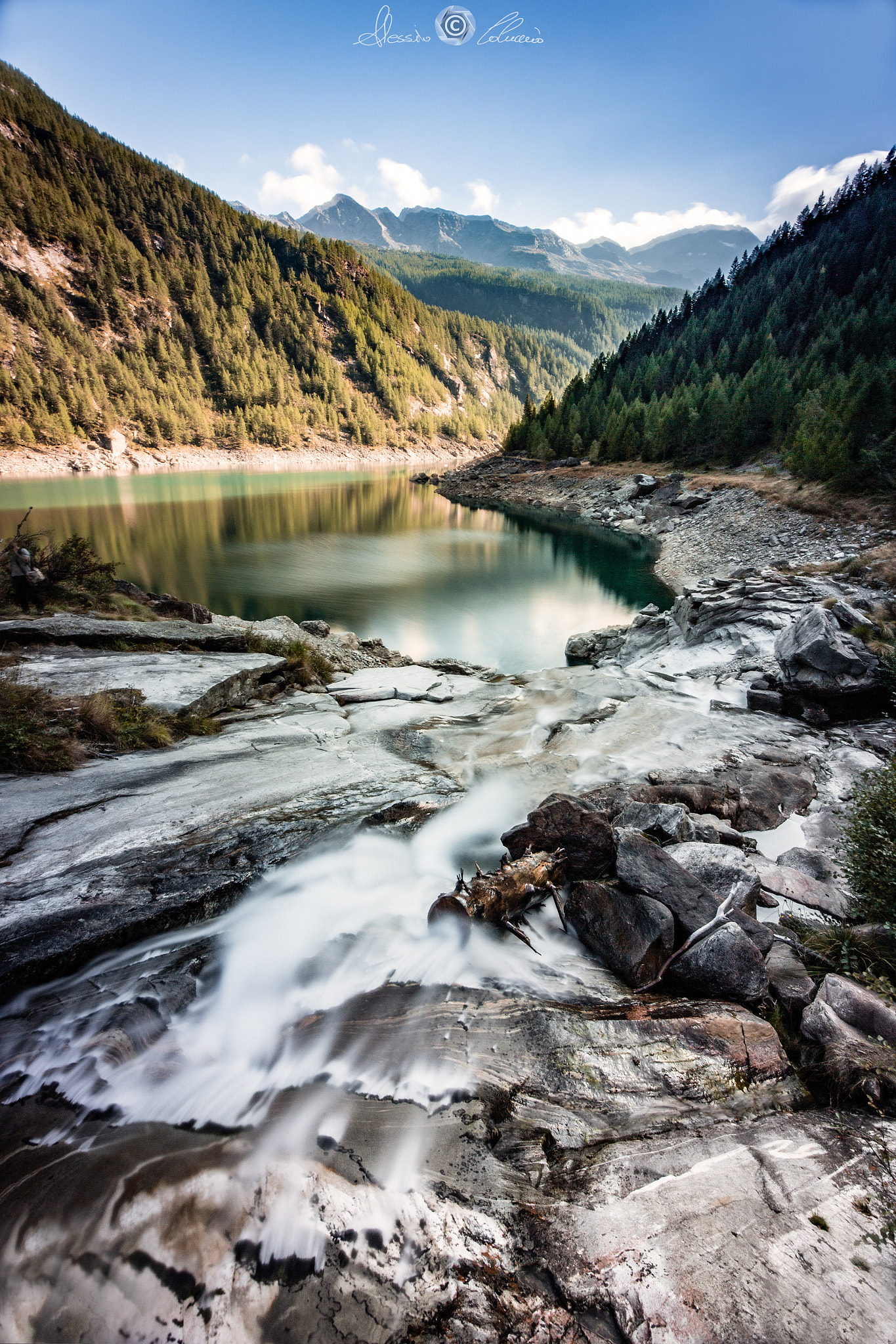 Canon EOS-1D X sample photo. Waterfall - valle antrona photography