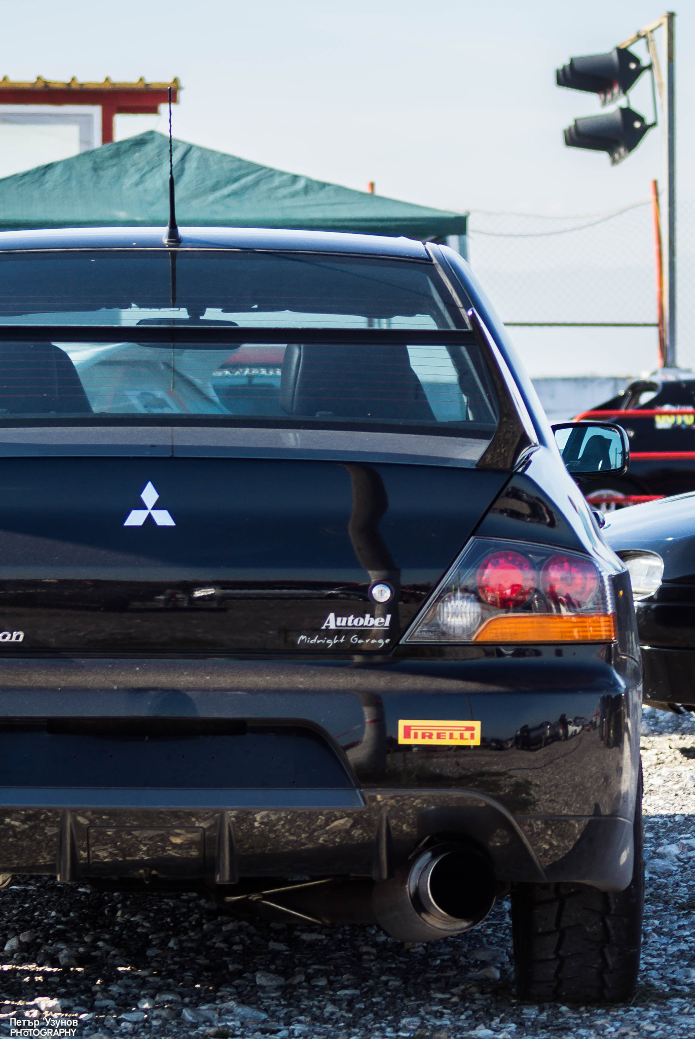 Sony 75-300mm F4.5-5.6 sample photo. Mitsubishi lancer evo ix photography