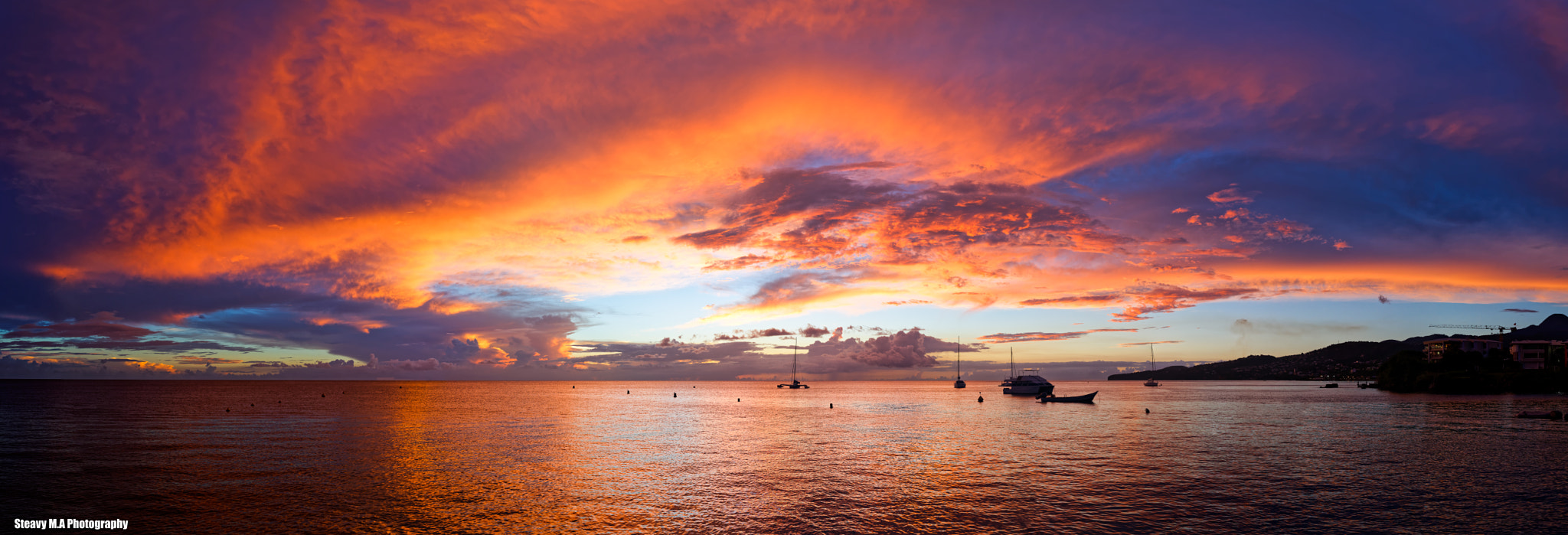 Canon EOS 5DS sample photo. Panoramic sunset cloudstorm photography