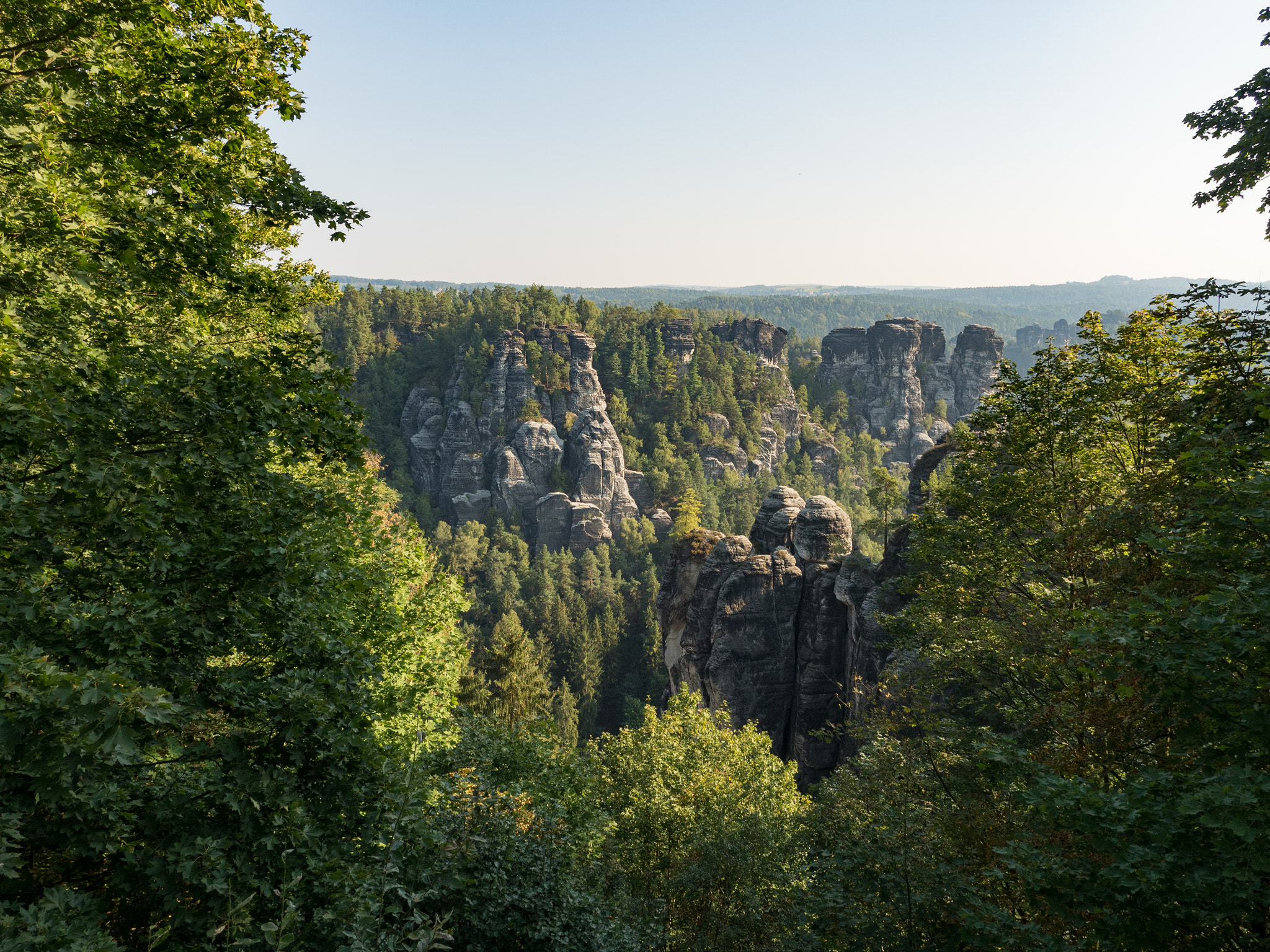 Olympus OM-D E-M5 II + OLYMPUS M.12mm F2.0 sample photo. Bastei - beautiful saxony  - germany photography