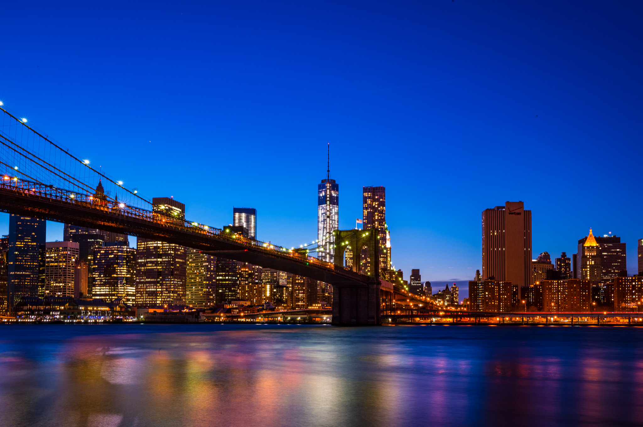 Leica S (TYP 006) + Vario-Elmar 30-90 sample photo. New york, blick von brooklyn auf die brooklyn bridge und manhattan photography