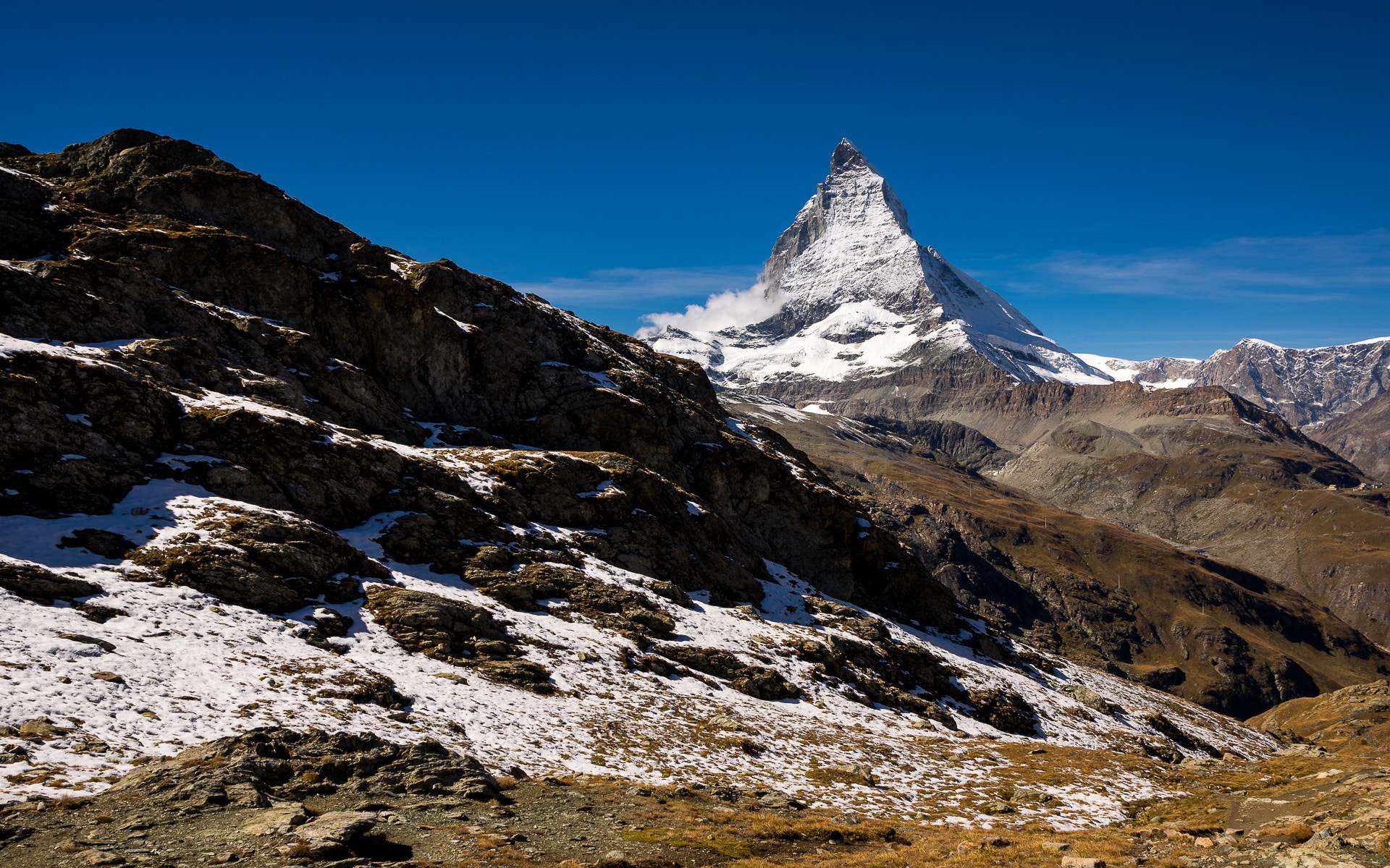 Pentax K-3 sample photo. Zermatt | fresh snow on the matterhorn photography