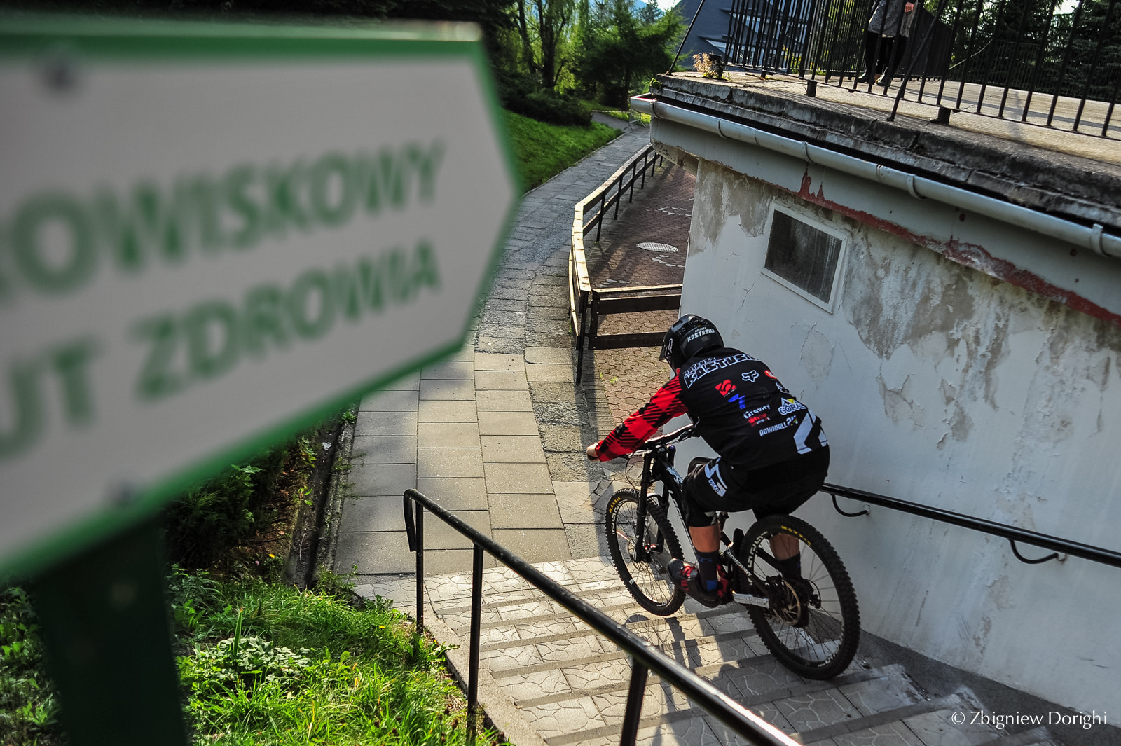 Nikon D700 sample photo. Urban downhill in poland photography