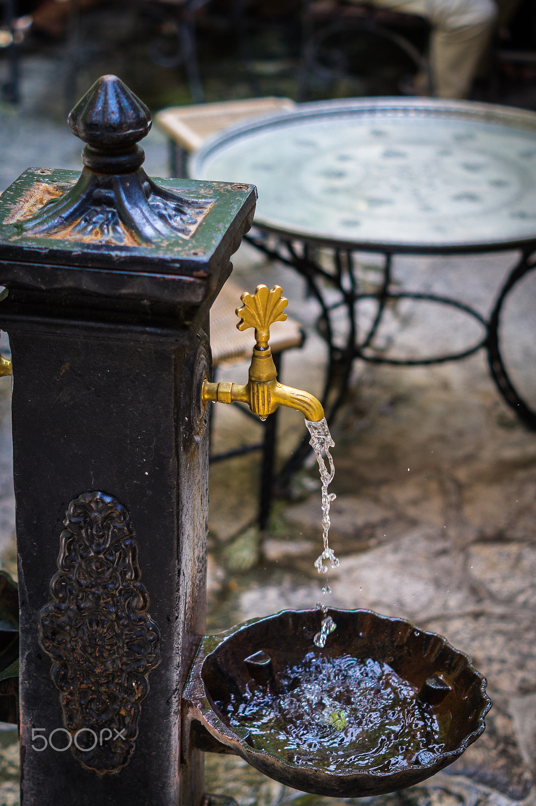 Sony SLT-A35 sample photo. Water fountain at tekija, blagaj photography