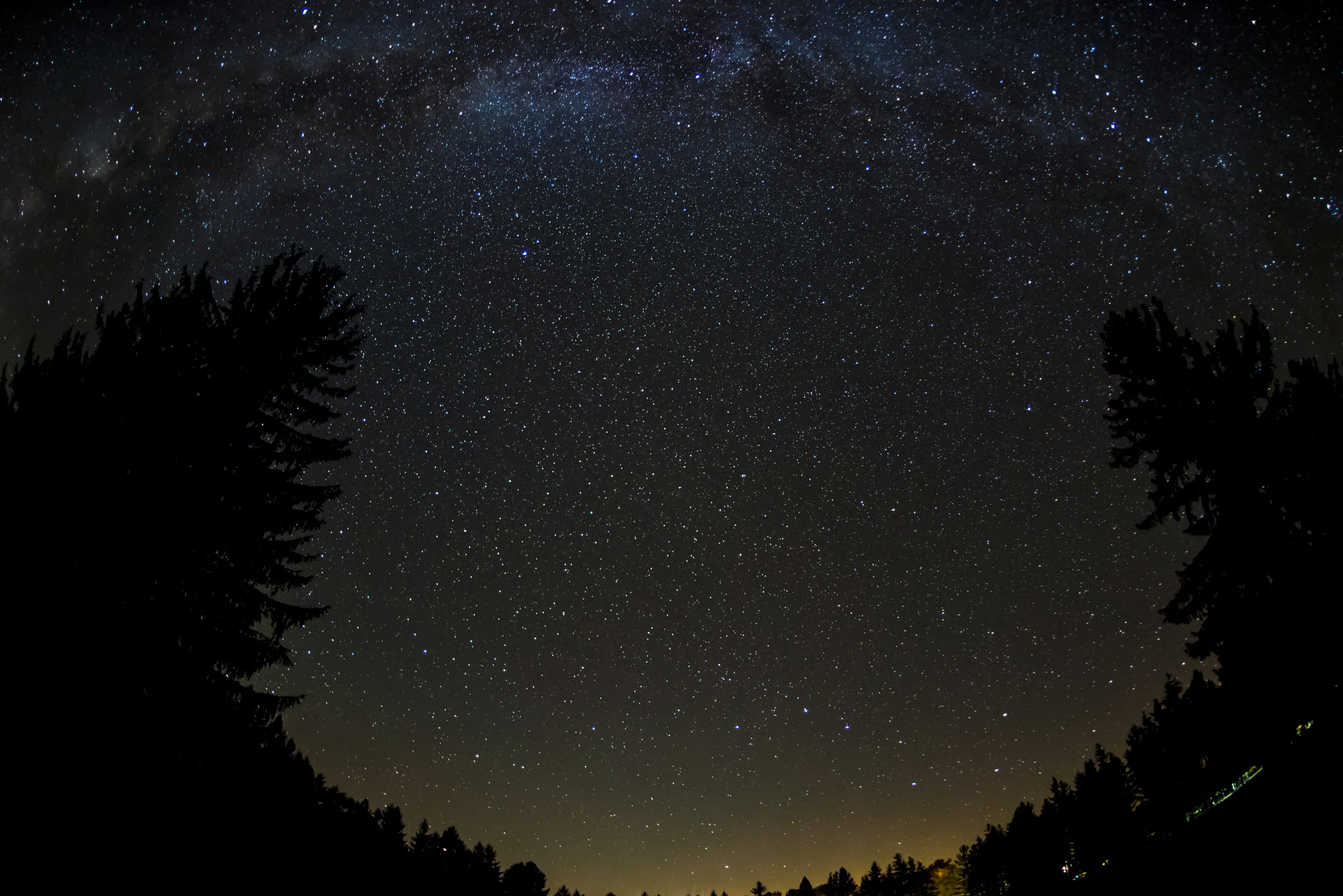 Nikon D800 + Nikon AF Fisheye-Nikkor 16mm F2.8D sample photo. Milky way photography