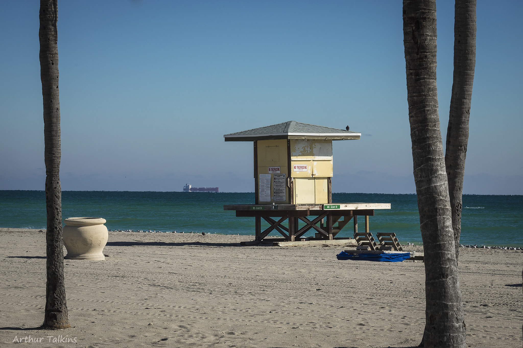 Pentax K-3 sample photo. The tranquil ocean...ship ahoy ! photography