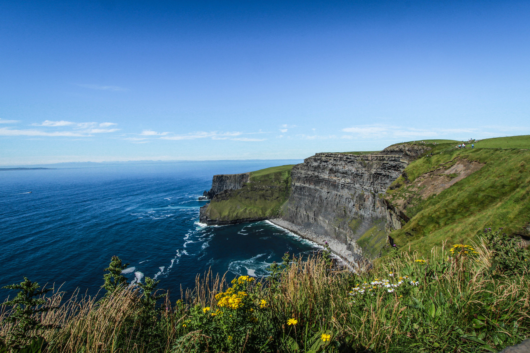 Canon EOS 500D (EOS Rebel T1i / EOS Kiss X3) sample photo. The cliffs of moher photography