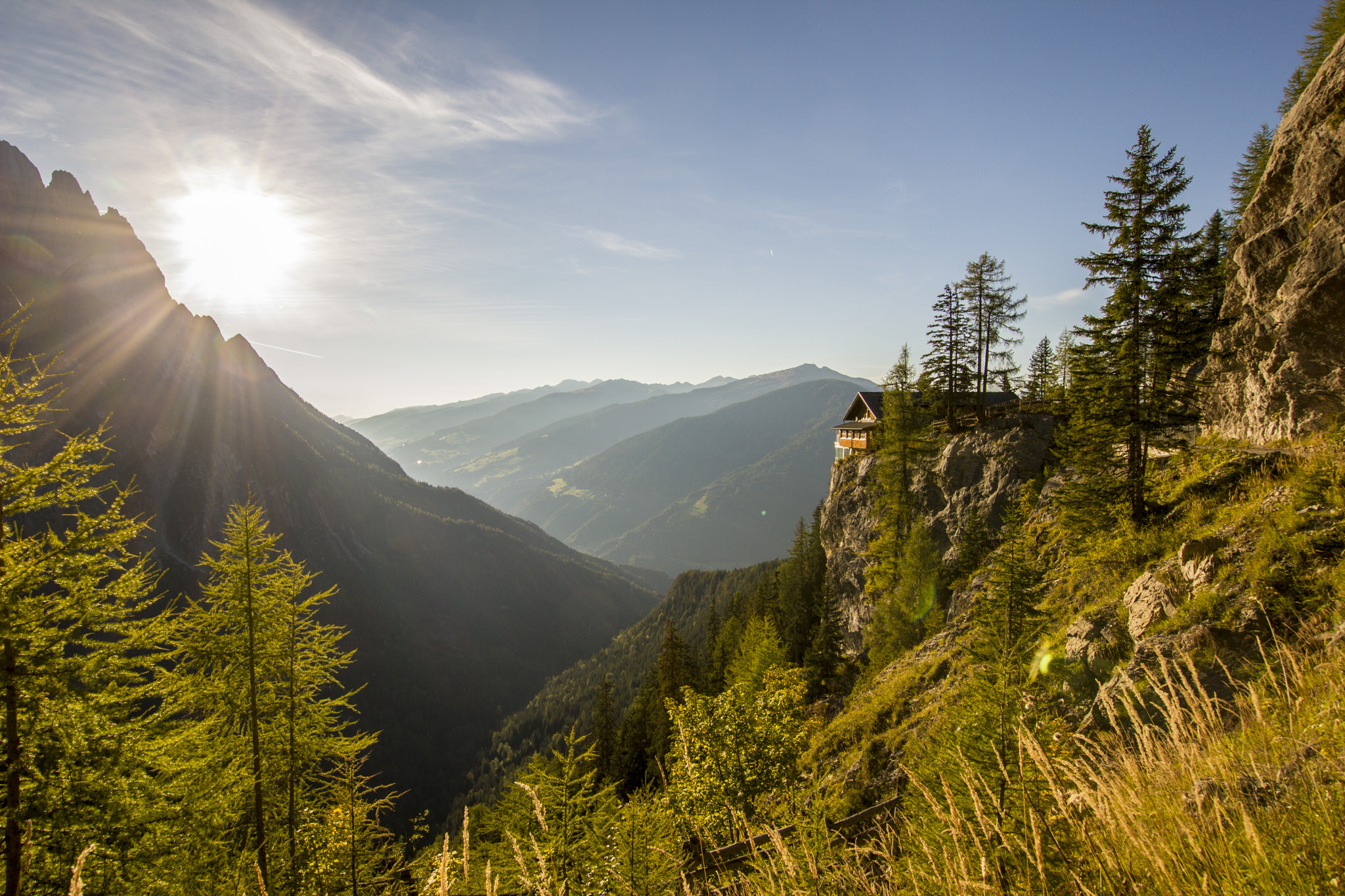 Sigma 10-20mm F3.5 EX DC HSM sample photo. Dolomitenhütte - sunset evening mood photography