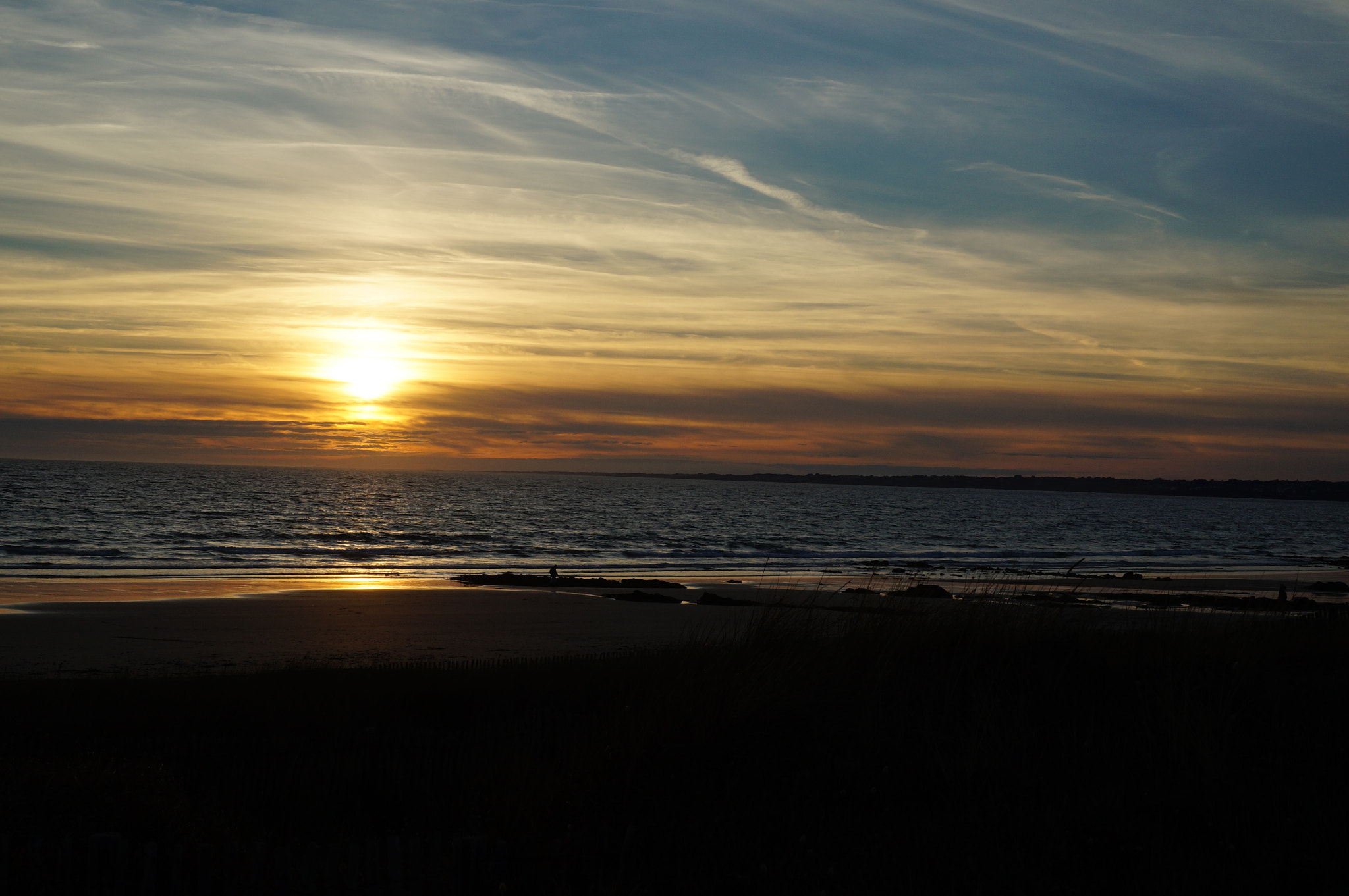 Sony Alpha NEX-3N + Sony E 18-50mm F4-5.6 sample photo. Coucher du soleil du aout photography