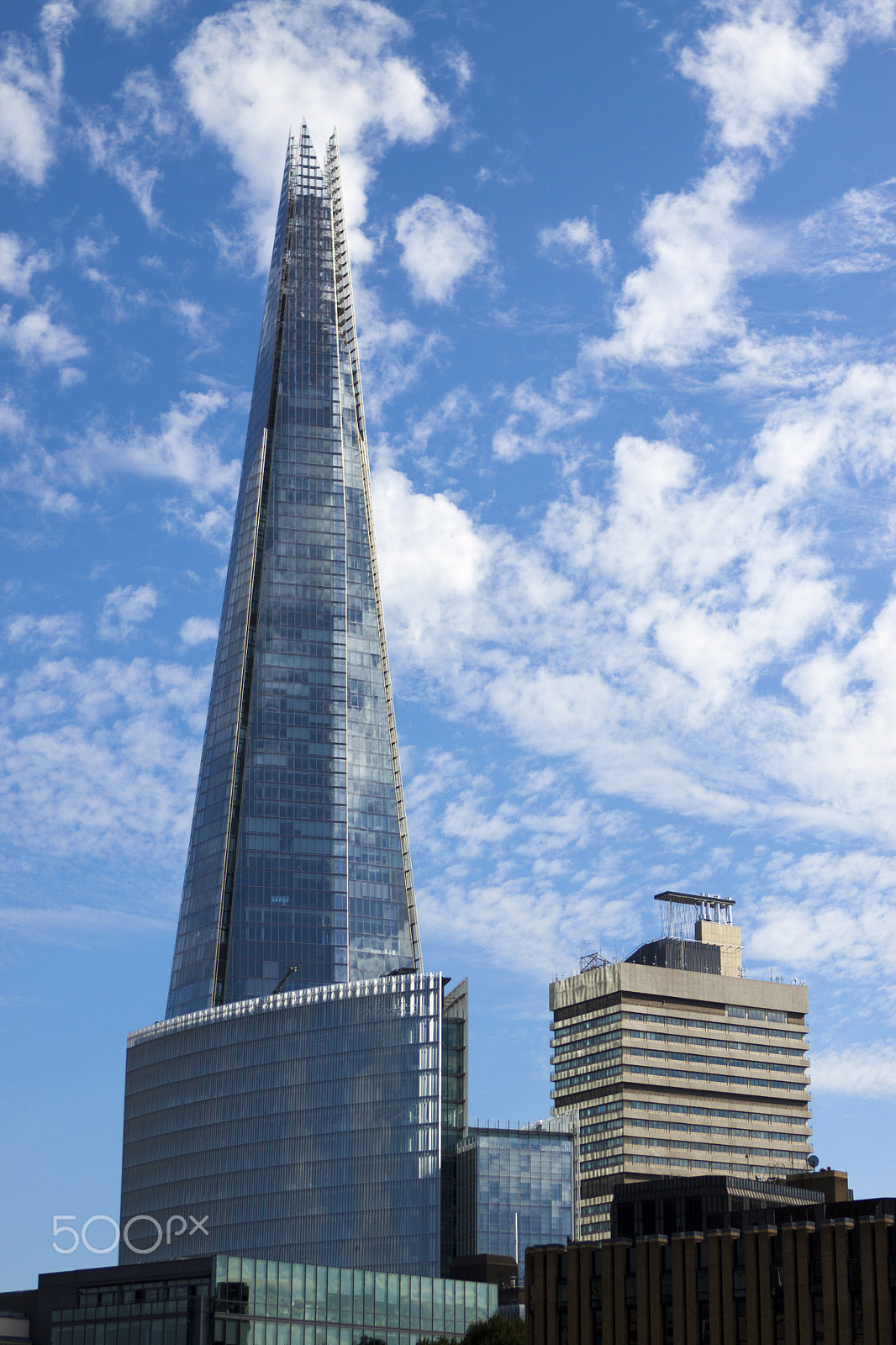 Canon EOS 50D + Canon EF 24-70mm F2.8L USM sample photo. The shard - london photography