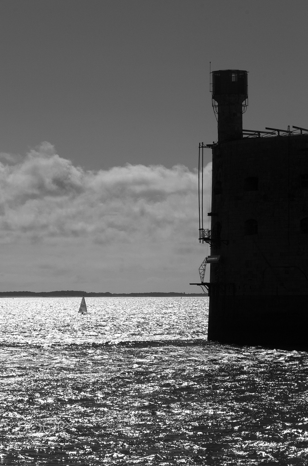 Canon EOS 30D + Canon EF 70-200mm F4L USM sample photo. Fort boyard photography