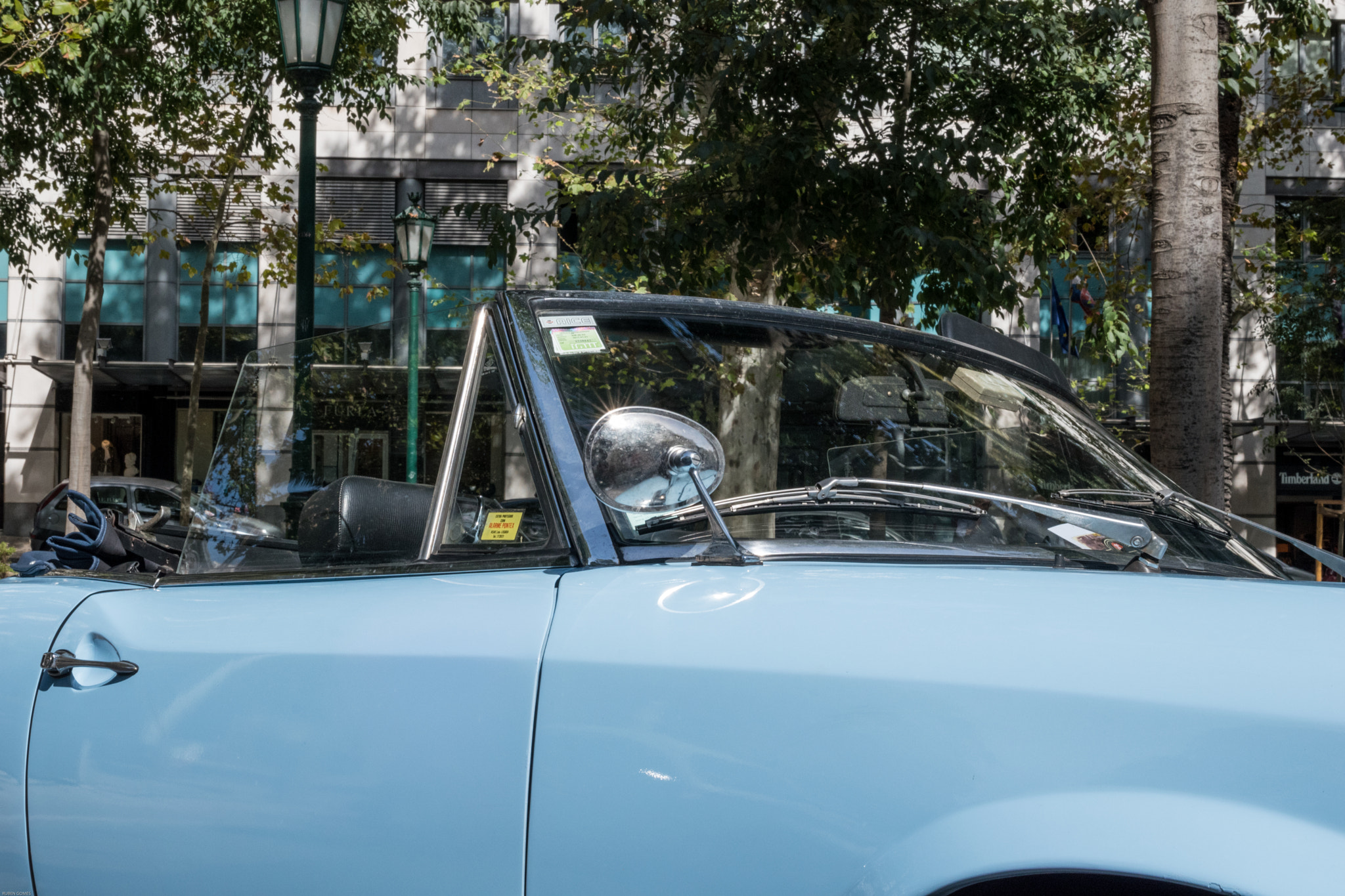 Sigma 24-70mm F2.8 EX DG HSM sample photo. Fiat 124 sport spider photography