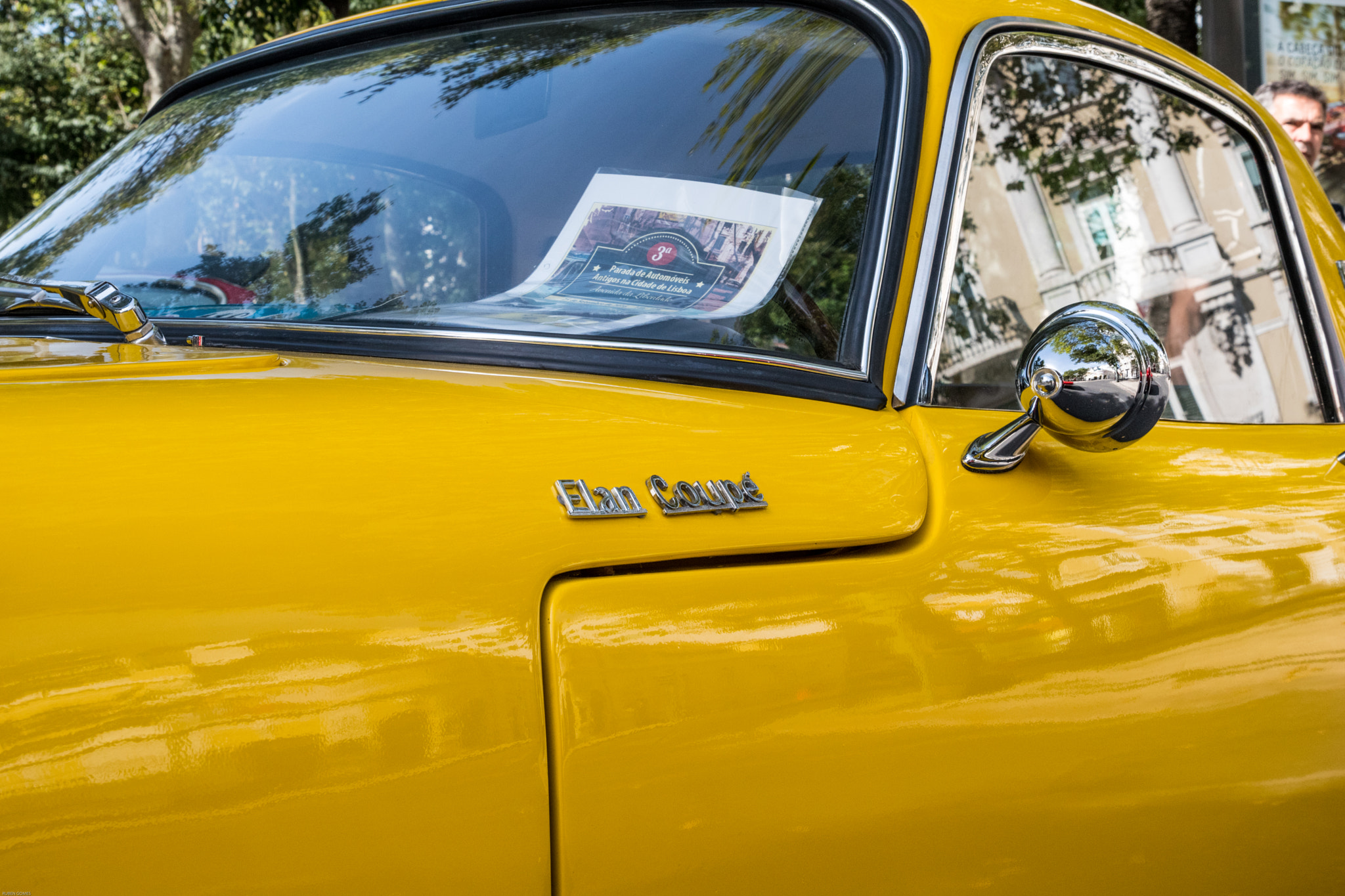 Sigma 24-70mm F2.8 EX DG HSM sample photo. Lotus elan coupé photography