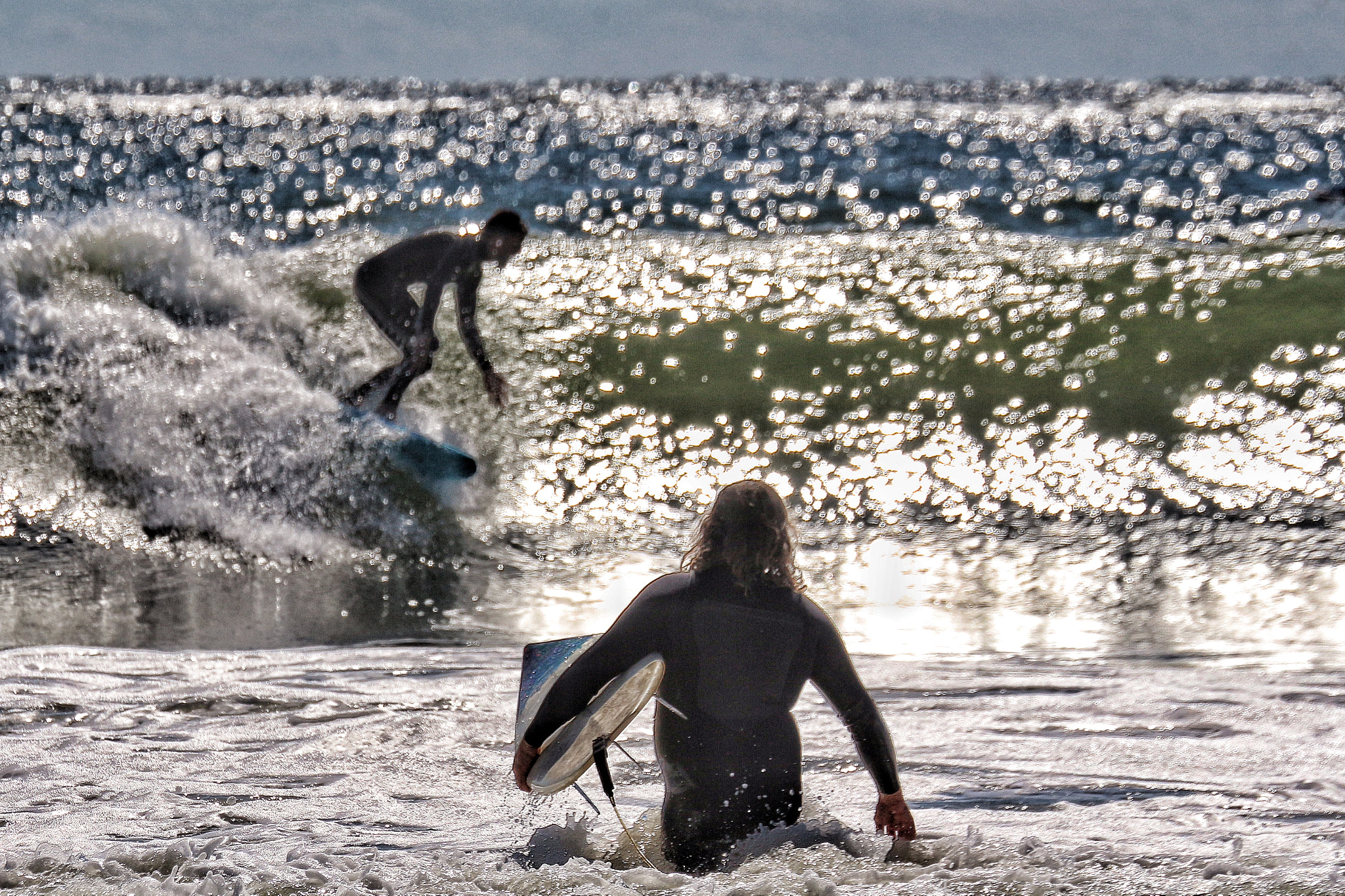 Canon EOS 650D (EOS Rebel T4i / EOS Kiss X6i) + Canon EF 70-300mm F4-5.6L IS USM sample photo. Surfer series photography