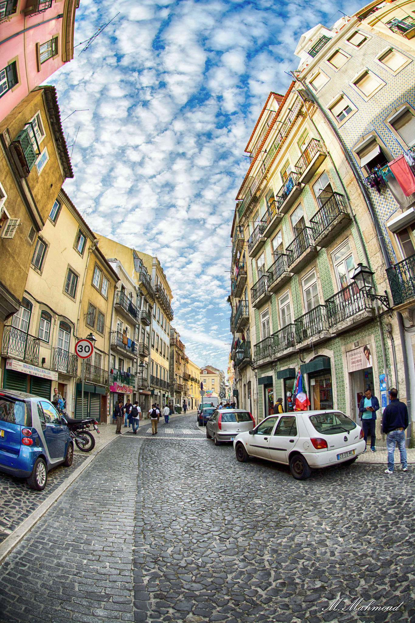Nikon AF DX Fisheye-Nikkor 10.5mm F2.8G ED sample photo. Lisbon photography